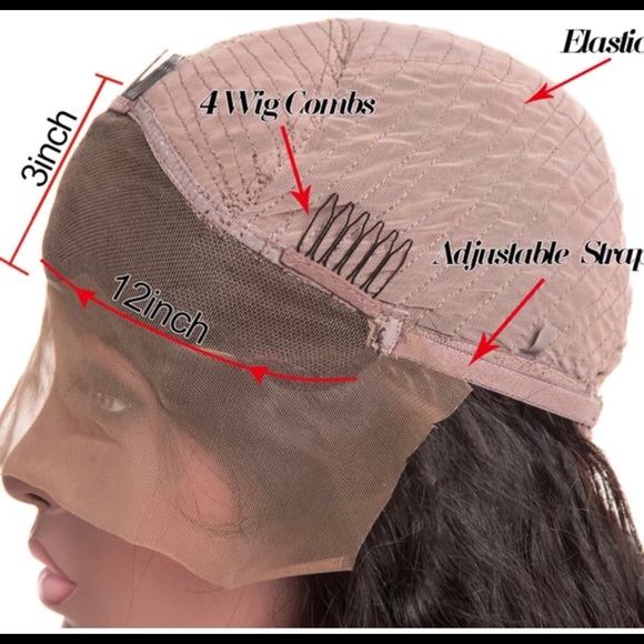 Curly synthetic Short Style Lace U part Synthetic Wig for Women 14 inch - Picture 7 of 7